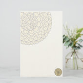 Hemelse dag briefpapier (Staand voorkant)