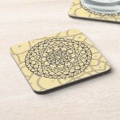 Hemelse Dag Vierkante Coaster Bier Onderzetter (Linkerzijde)