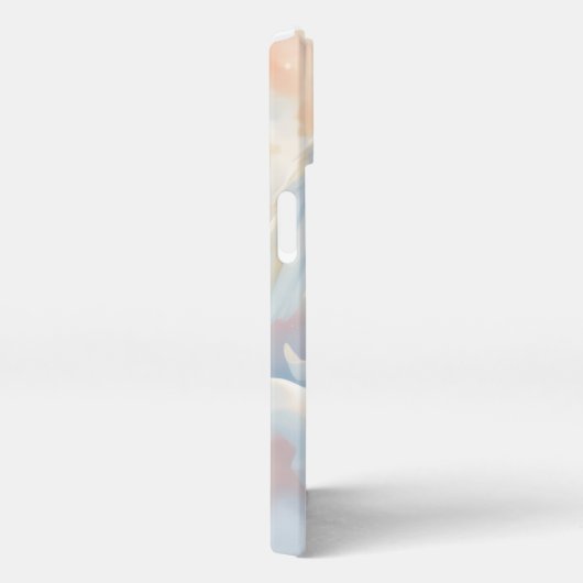 Hemelse Dageraad – Engel van Vrede en Licht iPhone Hoesje (Rechterkant)