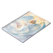 Hemelse Dageraad – Engel van Vrede en Licht Notitieboek (Linkerzijde)