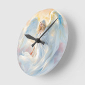 Hemelse Dageraad – Engel van Vrede en Licht Ronde Klok (Hoek)