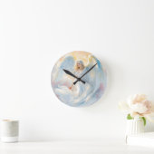 Hemelse Dageraad – Engel van Vrede en Licht Ronde Klok (Huis)