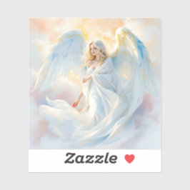 Hemelse Dageraad – Engel van Vrede en Licht Sticker