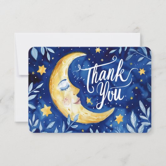 Hemelse Dankbaarheid Blank Bedankkaart (Voorkant)