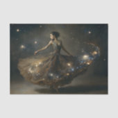 Hemelse Danser Sterrenstelsel Decoupage Tissuepapier (Voorkant)