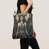 Hemelse Demonesque Tote Tas (Dichtbij)