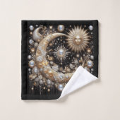 Hemelse Diamant Handdoekenset Bad Handdoek (Wasdoekje)
