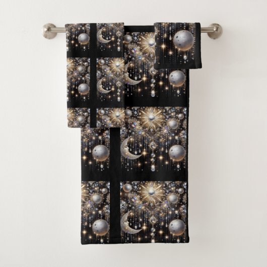 Hemelse Diamant Handdoekenset Bad Handdoek (Insitu)