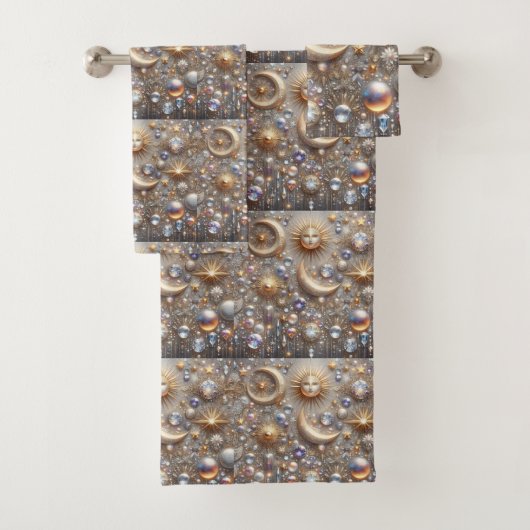 Hemelse Diamant Handdoekenset Bad Handdoek (Insitu)