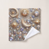 Hemelse Diamant Handdoekenset Bad Handdoek (Wasdoekje)