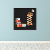 Hemelse Dief Gestrekte Canvasprint Canvas Afdruk (Insitu (Houten vloer))