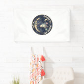 Hemelse Dierenriem Kat Cute Kat T-Shirt Ontwerp - Spandoek (Insitu)