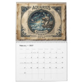 Hemelse Dierenriem Muur Kalender (Feb 2027)