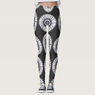 Hemelse Dierenriem Tekens Wiel Mandala Grafische K Leggings