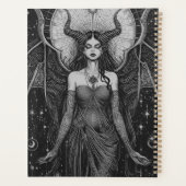 Hemelse Donkere Engel Kunstprint | Occulte Godin I Planner (Achterkant)
