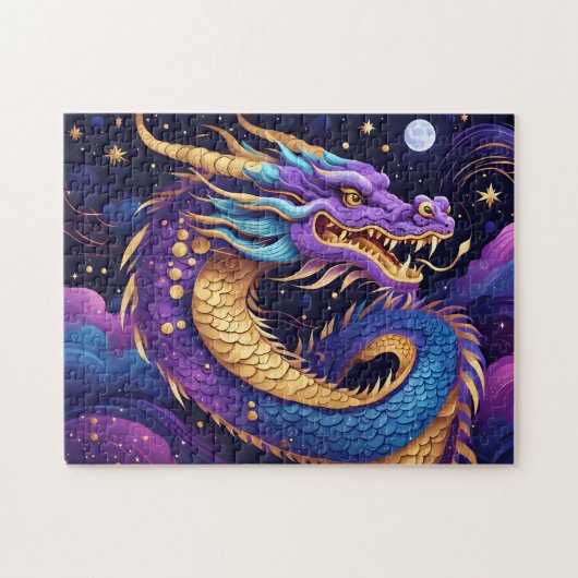 hemelse draak puzzel (Horizontaal)