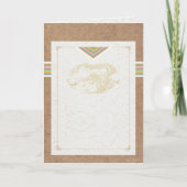 Hemelse Drakenkaart Feestdagen Kaart (Voorkant)