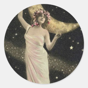 Hemelse Drama Queen Ronde Sticker