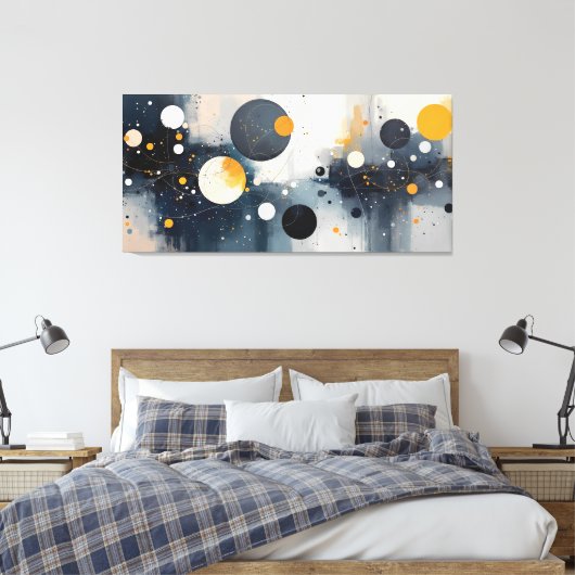 Hemelse Drift Canvas Afdruk (Insitu (Slaapkamer))