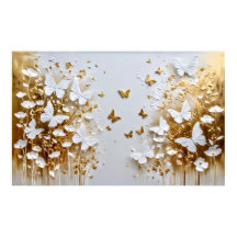 Hemelse, dromerige bloemen en vlinders #3