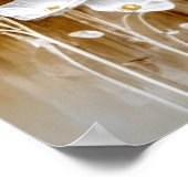 Hemelse, dromerige bloemen en vlinders #3 poster (Hoek)