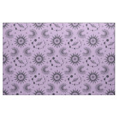 Hemelse droom lila en zwart stof (Fat Quarter)