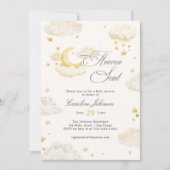 Hemelse Droomhemel Baby Shower Kaart (Voorkant)