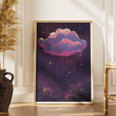 Hemelse Droomwolk Kunstposter Poster