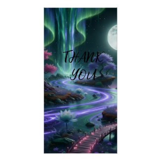 Hemelse Echos - Fluwelen Roos Perfect Poster