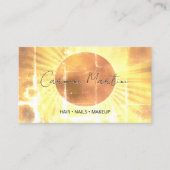 Hemelse Eclipse Tie Dye Visitekaartje (Voorkant)