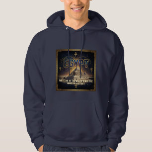 Hemelse Egypte Sfinx Piramides Melkweg Poster Hoodie