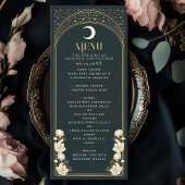 Hemelse Elegante Arch Art Nouveau bruiloft Menu