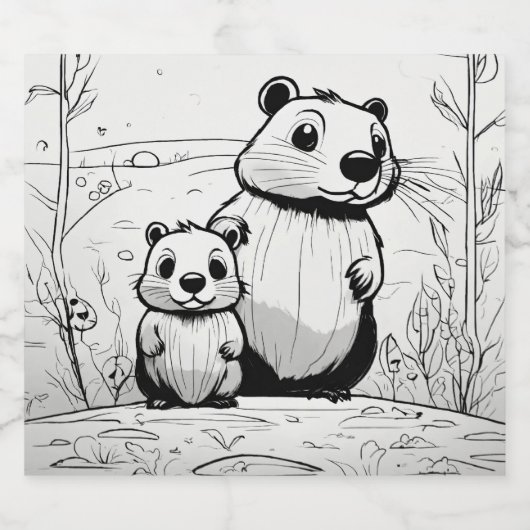 hemelse ellixen sparkling wijnetiket (Enkel label)