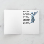 hemelse engel bedankkaart (Binnen)