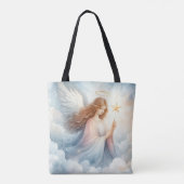 Hemelse Engel Boodschappentas Tote Bag (Achterkant)
