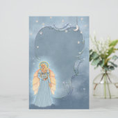 hemelse engel briefpapier (Staand voorkant)