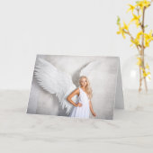 Hemelse Engel Kaart (Gele Bloem)