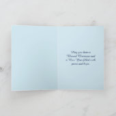 Hemelse Engel, Kerstkaart Feestdagen Kaart (Binnen)