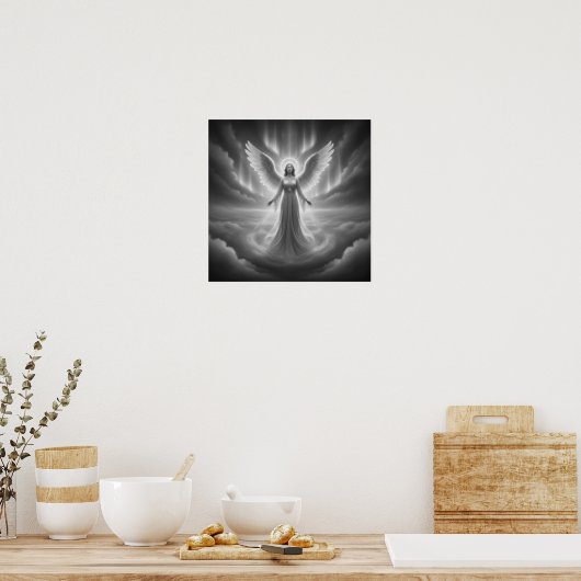 Hemelse Engel Poster (Keuken)