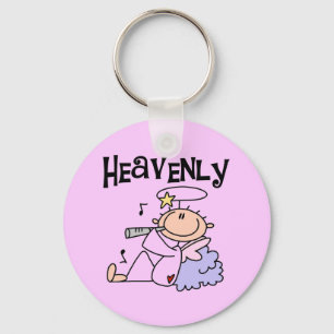 Hemelse engel sleutelhanger