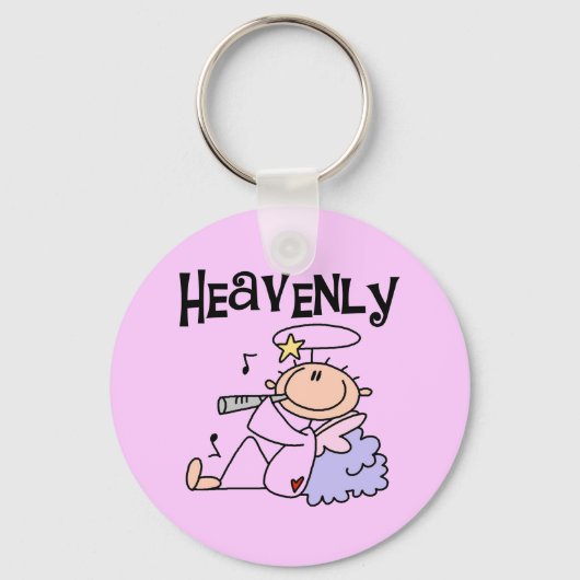 Hemelse engel sleutelhanger (Voorkant)