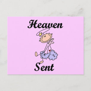 Hemelse engel T-shirts en cadeaus Briefkaart
