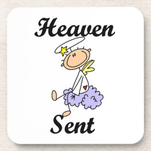 Hemelse engel T-shirts en cadeaus Onderzetter