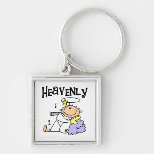 Hemelse engel T-shirts en cadeaus Sleutelhanger