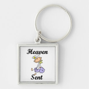 Hemelse Engel T-shirts en Cadeaus Sleutelhanger