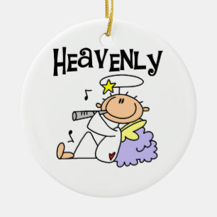 Hemelse engel T-shirts en geschenken Keramisch Ornament