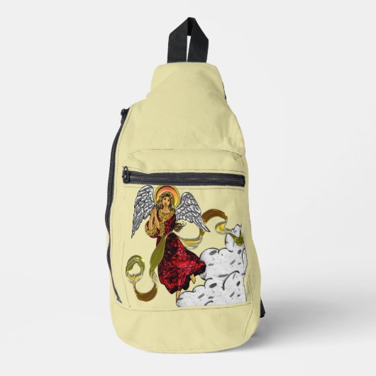 Hemelse Engel van het Licht Sling Bag (Voorkant)