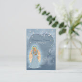 hemelse engel visitekaartje (Staand voorkant)