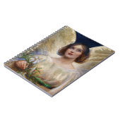 Hemelse  engel + witte lelies Notitieboek (Linkerzijde)