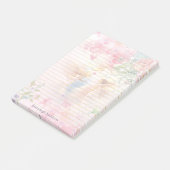 Hemelse Engelen bekleed met monogram Post-it® Notes (Schuin)